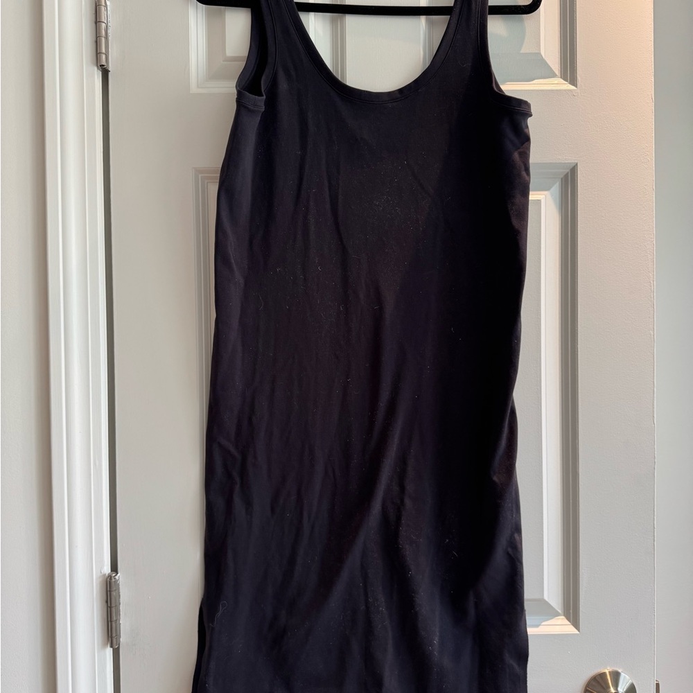 Yummie by Heather Thomson deep blue/almost black  Sleeveless bodycon Slip Dress